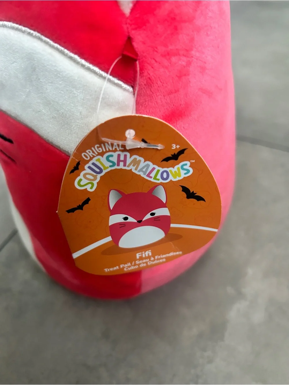 NEW Squishmallows FIFI fox purse treat halloween bag tote